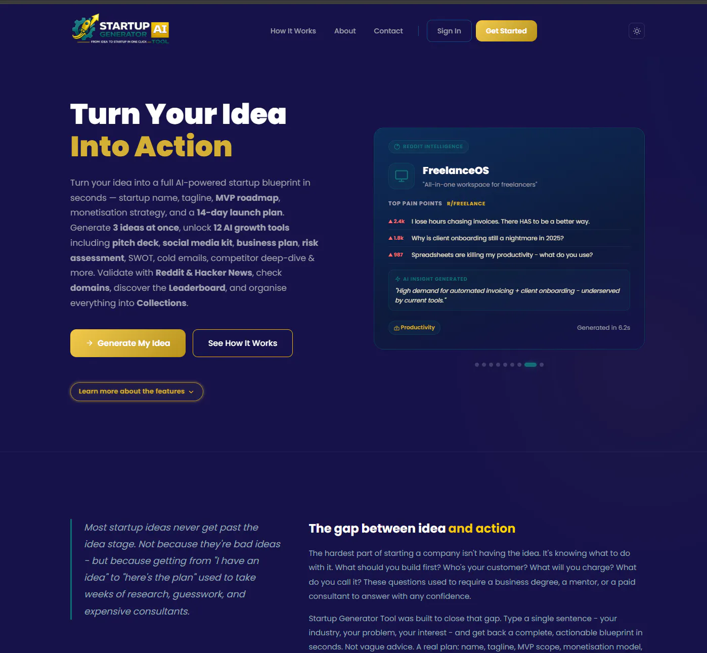 Startupgeneratortool gallery image