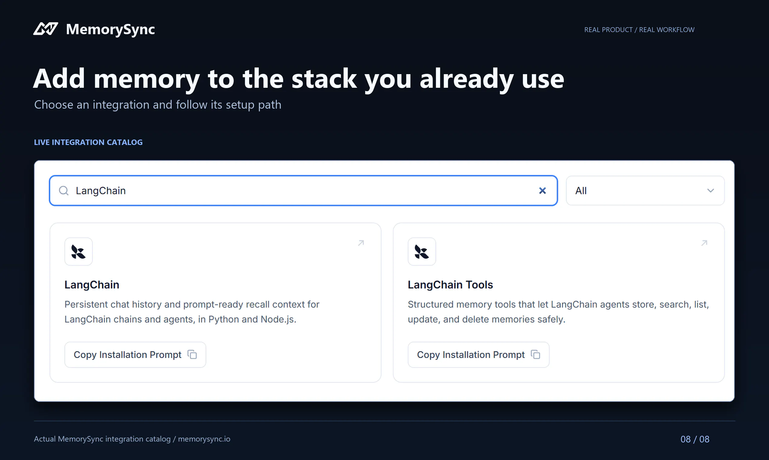 MemorySync gallery image
