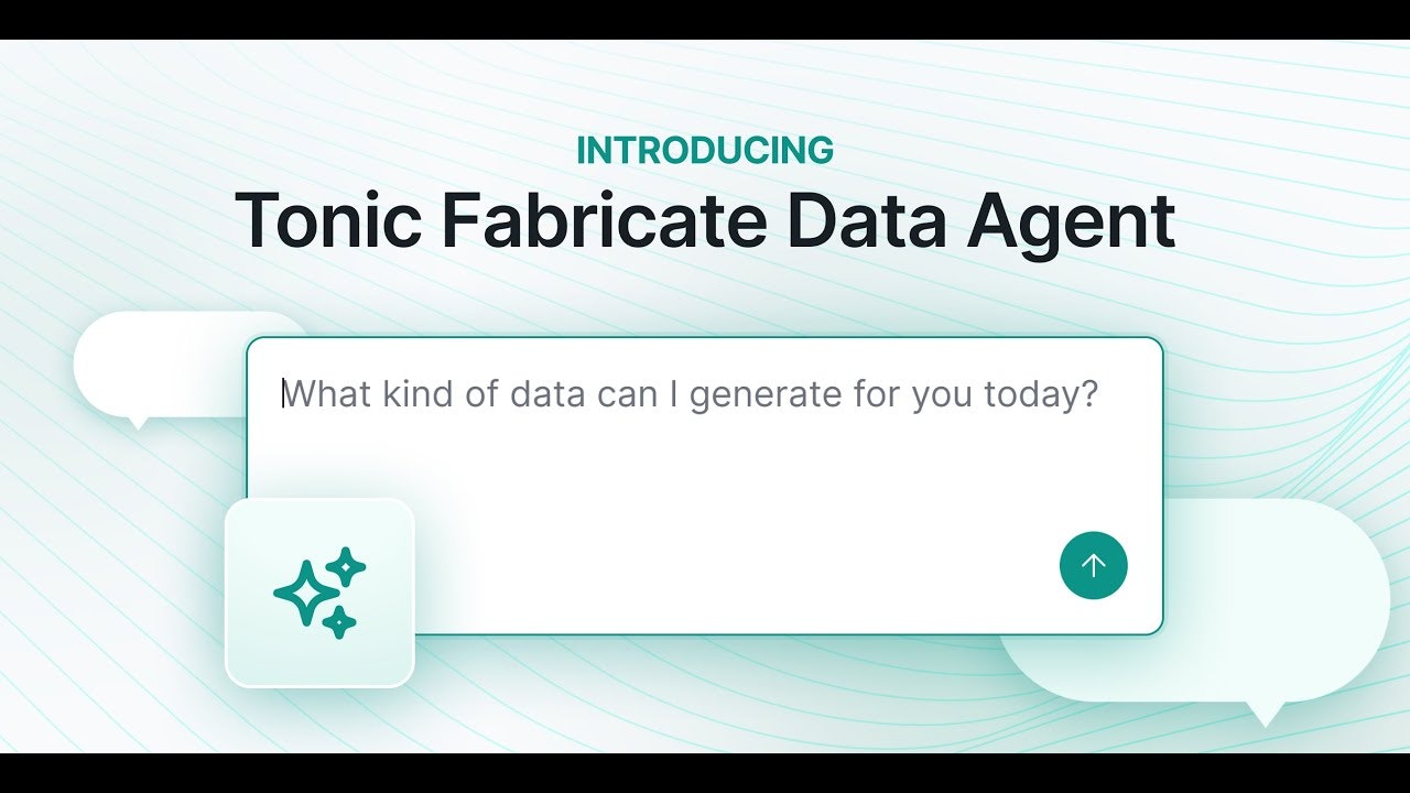 Tonic Fabricate Data Agent gallery image