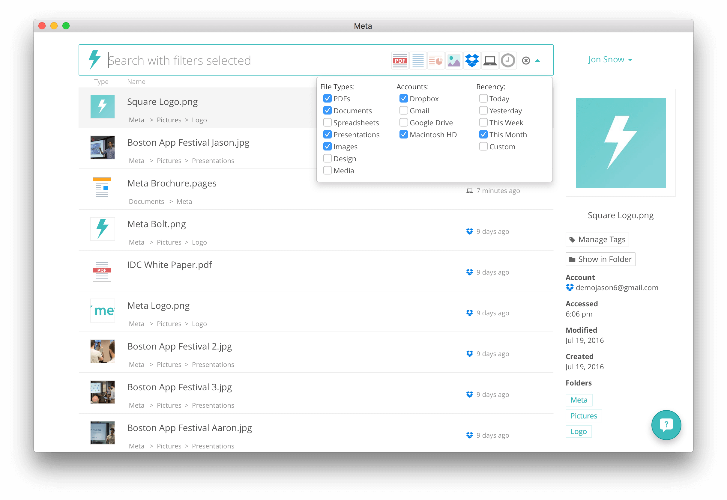 Meta Search gallery image