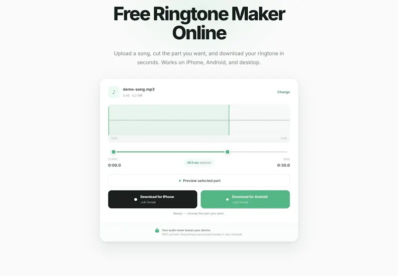 Ringtone Maker screenshot 3