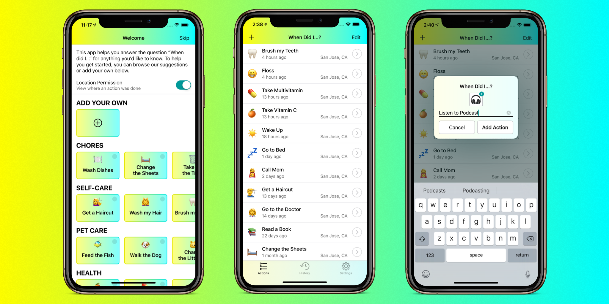 When Did I…? gallery image