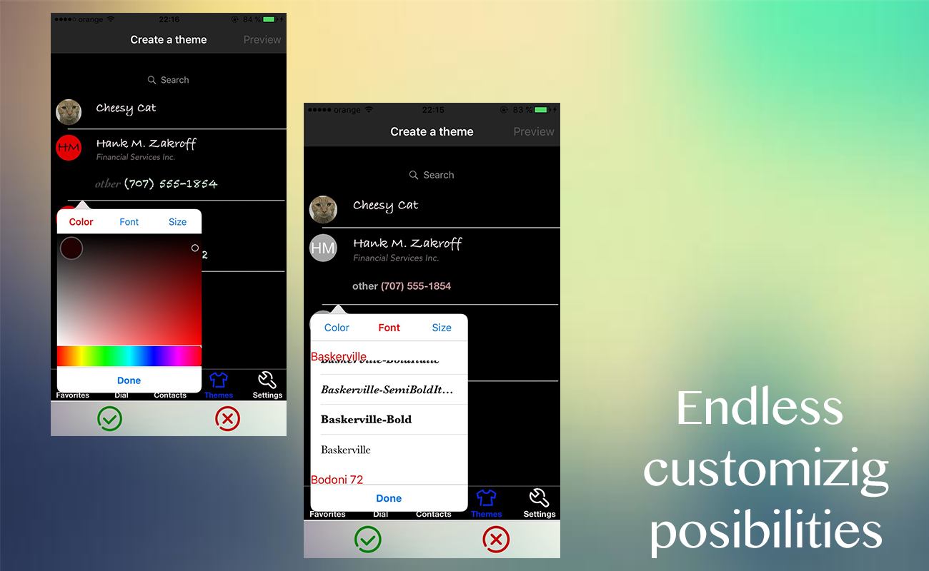 Contacts 2.0 for iPhone (pre-launch) gallery image