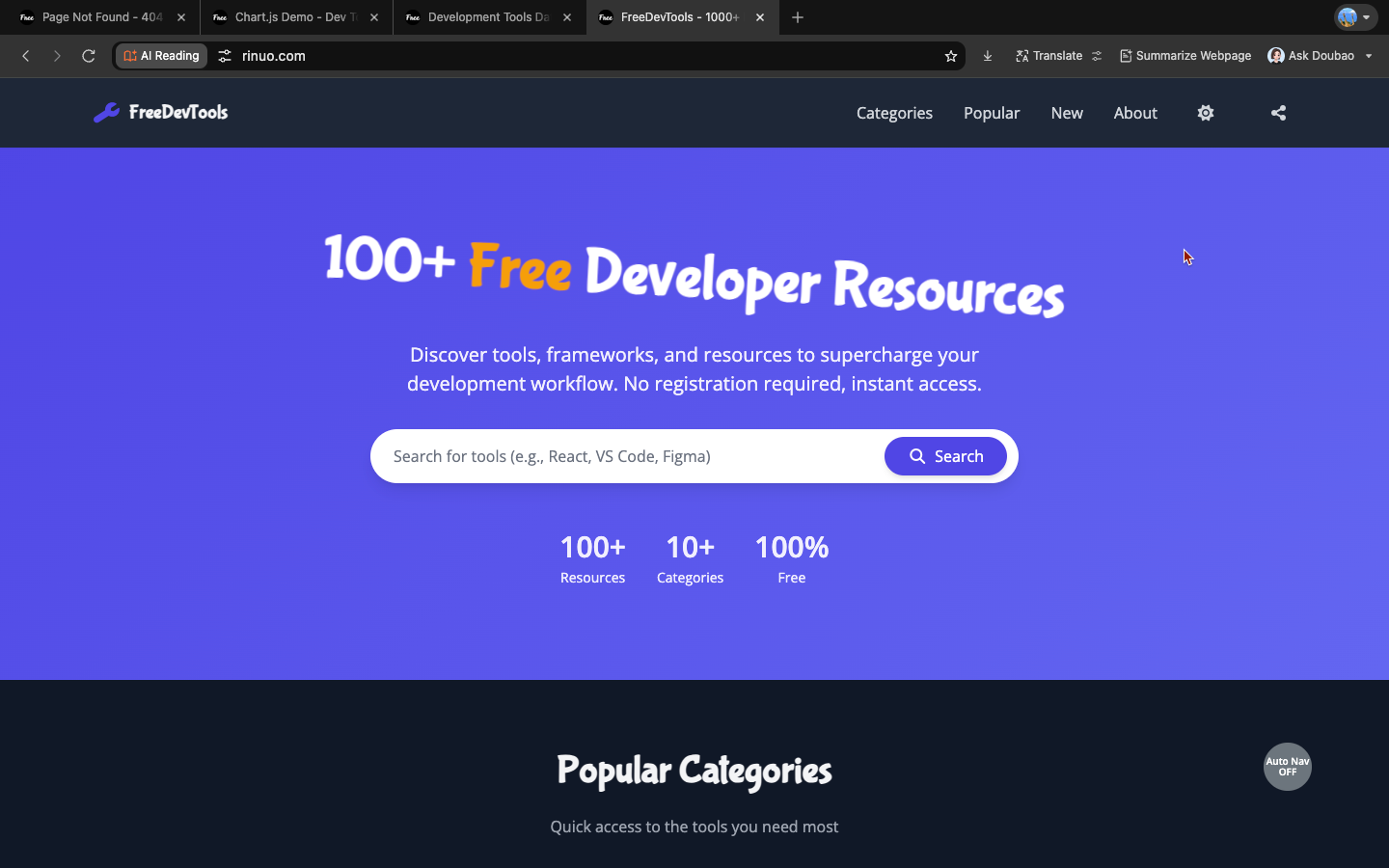 Média Freedevtools - 100 ressources de développeur gratuites 7