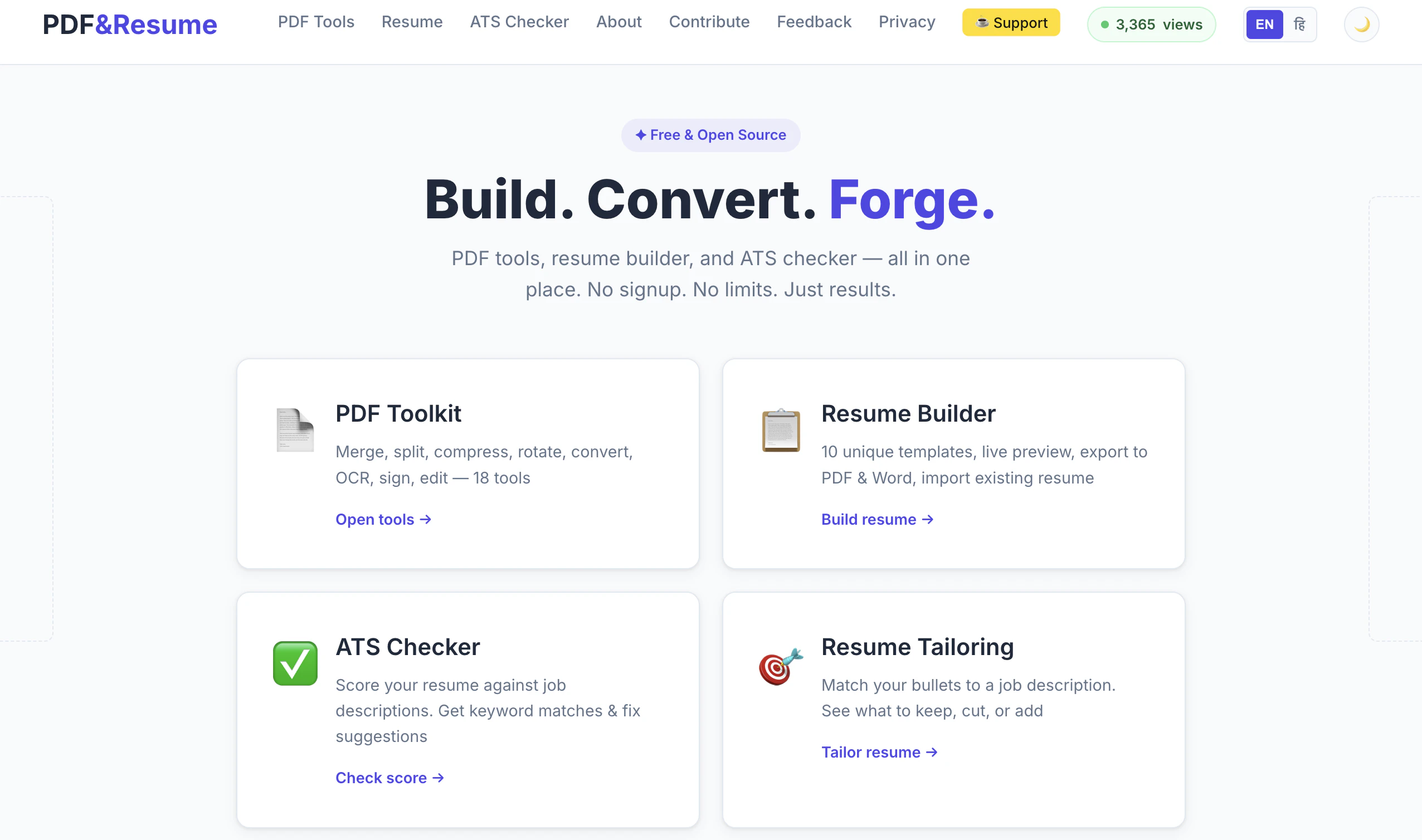 PDF&Resume
