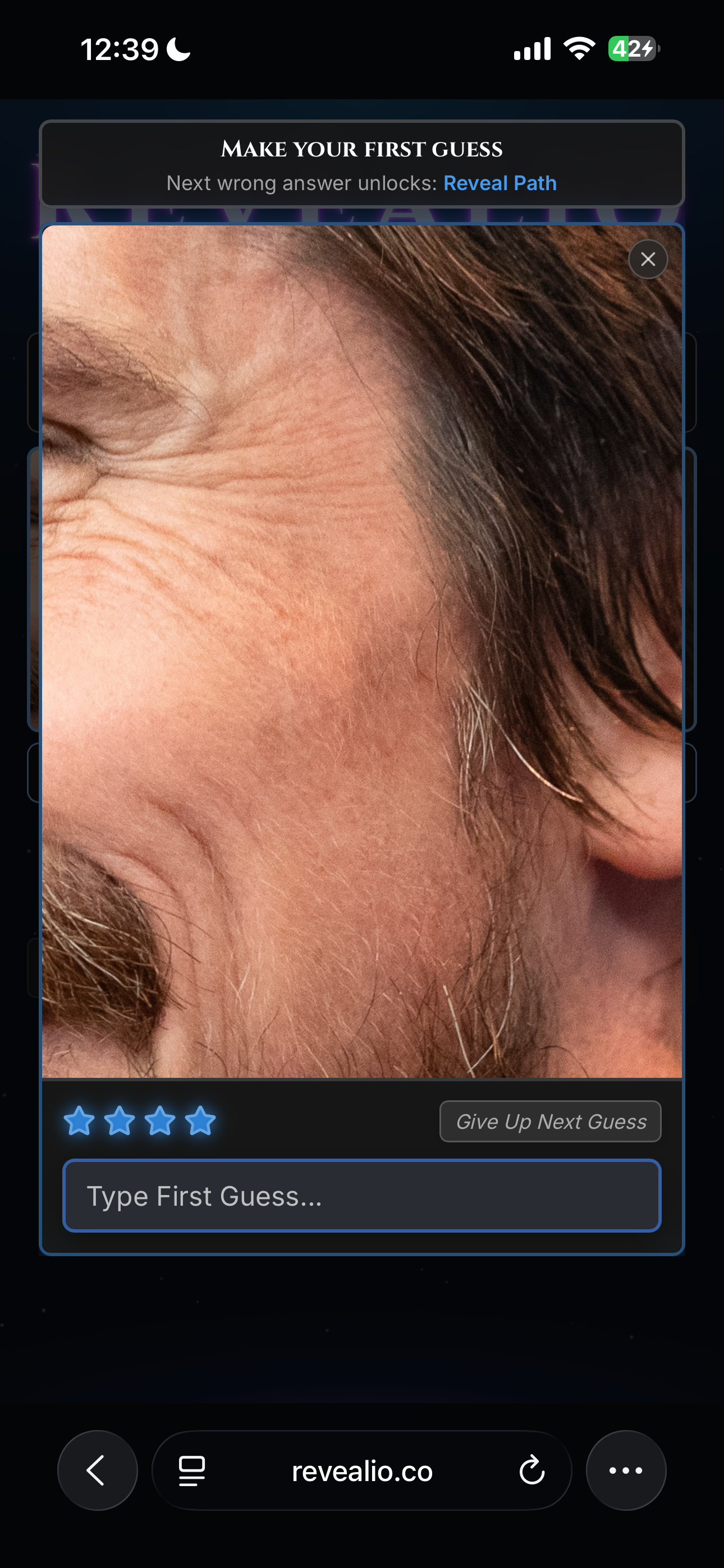 Revealio — Daily Celebrity Face Quiz gallery image
