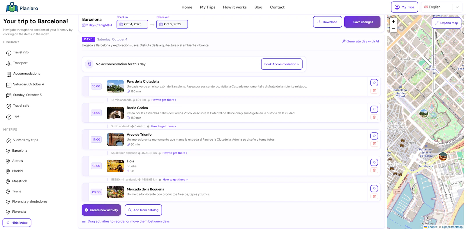 Planiaro screenshot 2