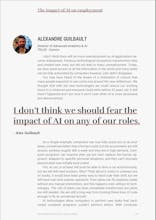 60 LEADERS ON ARTIFICIAL INTELLIGENCE gallery image