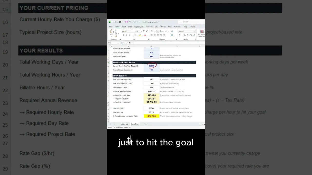 Profit & Pricing Calculator gallery image