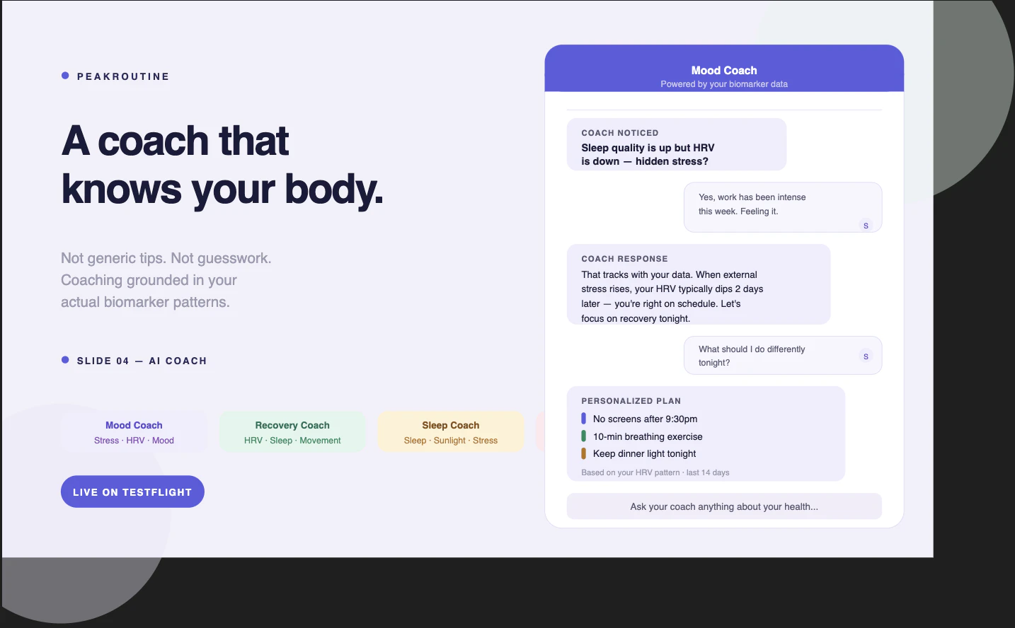 PeakRoutine screenshot 4