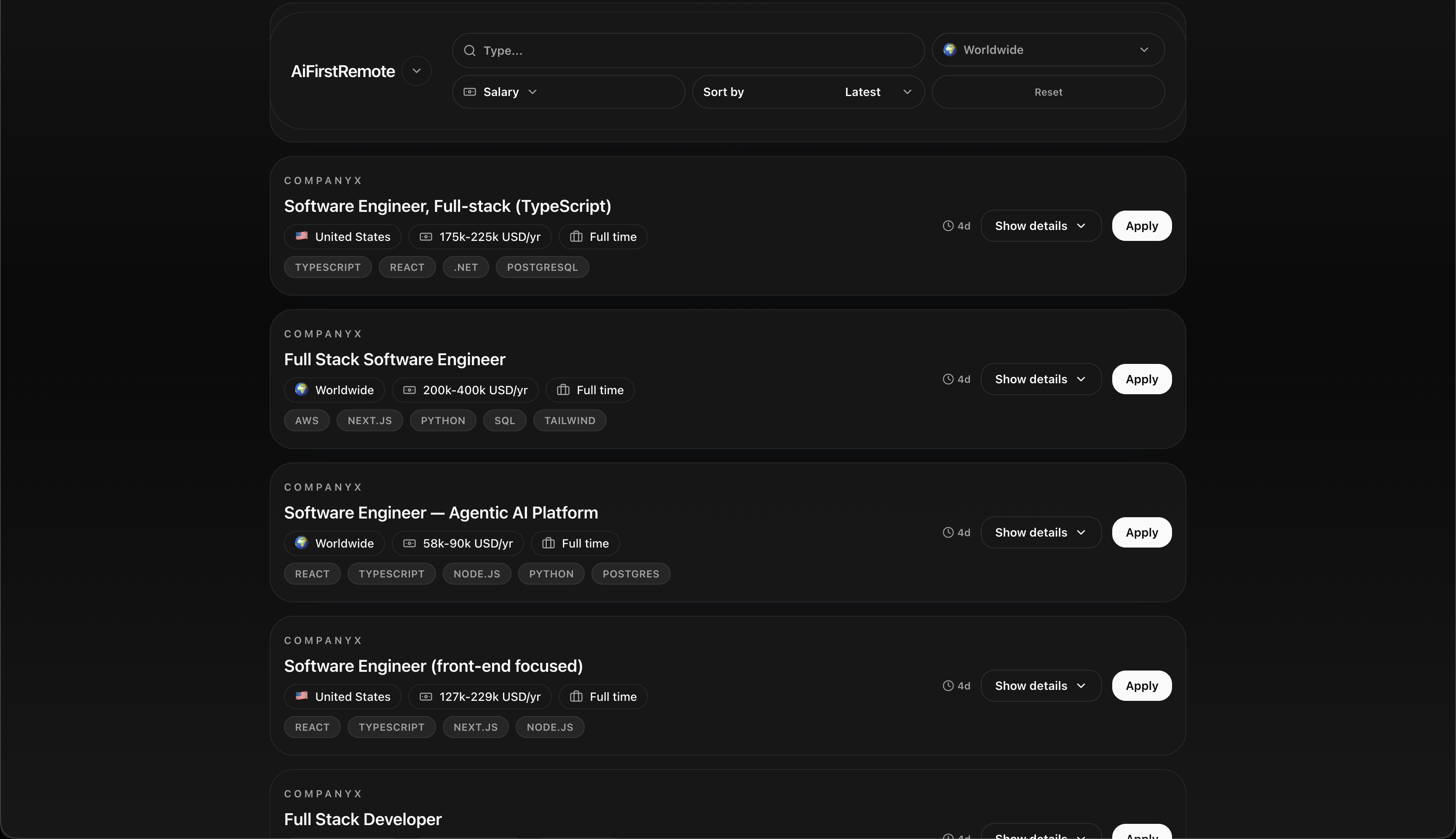 AiFirstRemote - Screenshot 2 showing product features and functionality