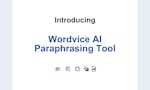 Wordvice AI Paraphraser image