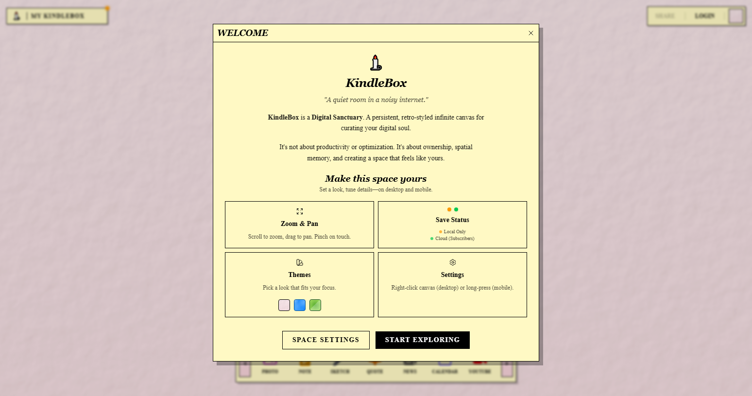 KindleBox - Main product screenshot demonstrating key features and user interface
