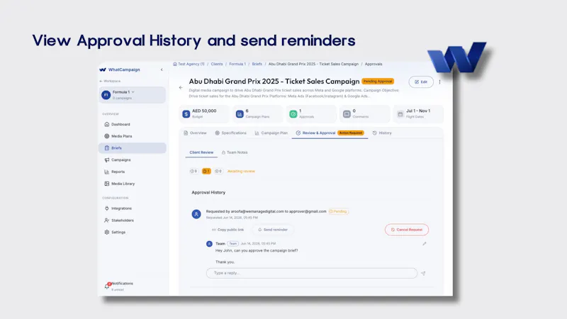 WhatCampaign screenshot 11