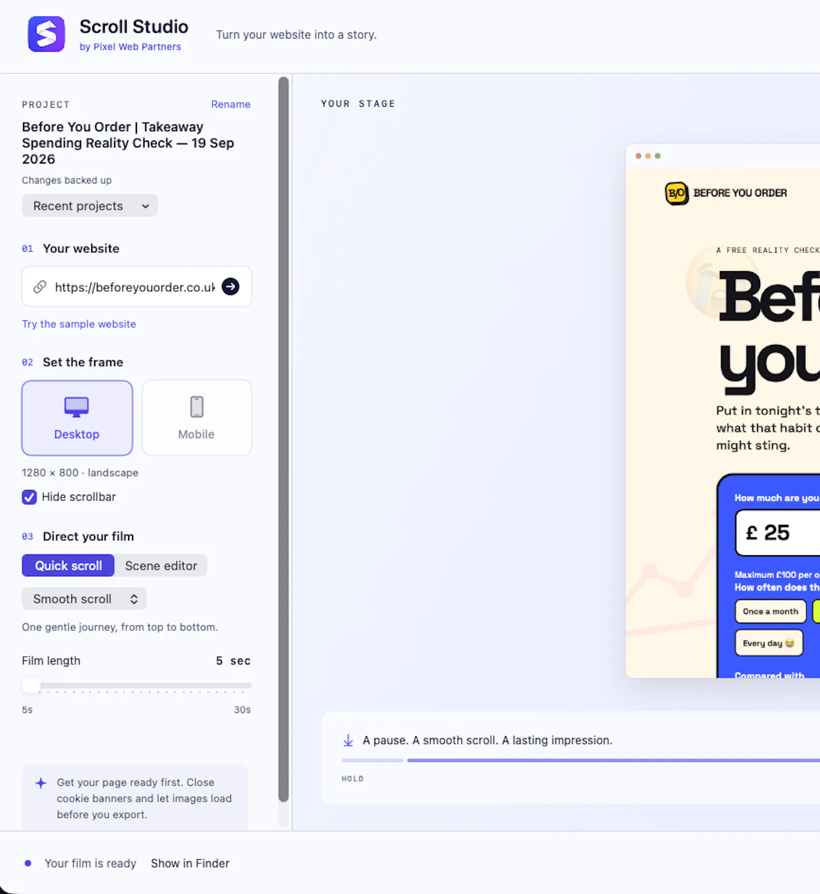 Scroll Studio screenshot 3
