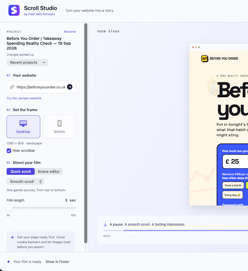 Scroll Studio screenshot 3