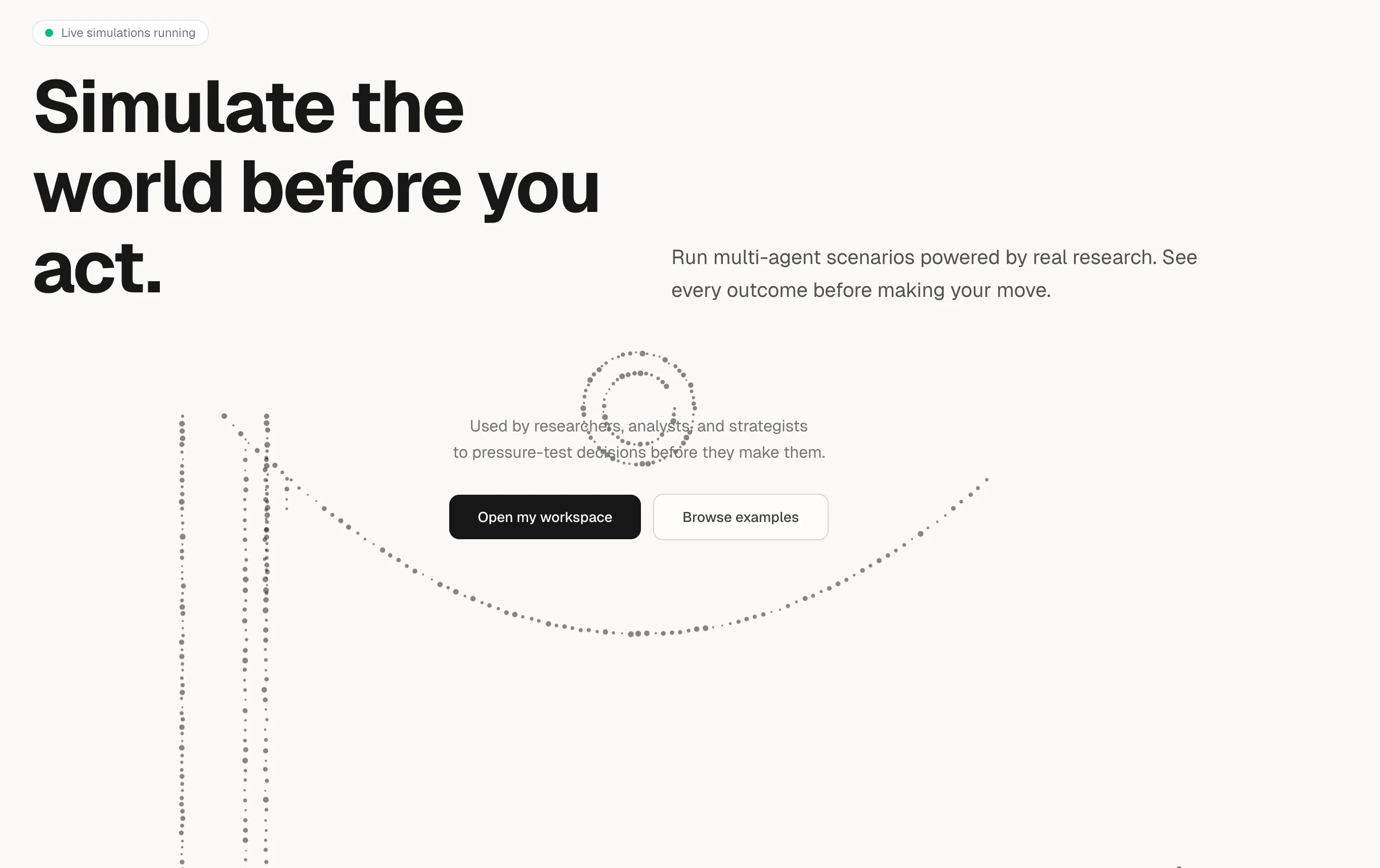 X — Simulate the World Before You Act 제품 배너