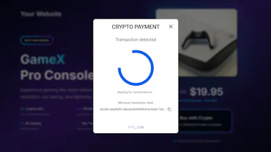 ATLOS Crypto Payment Gateway gallery image