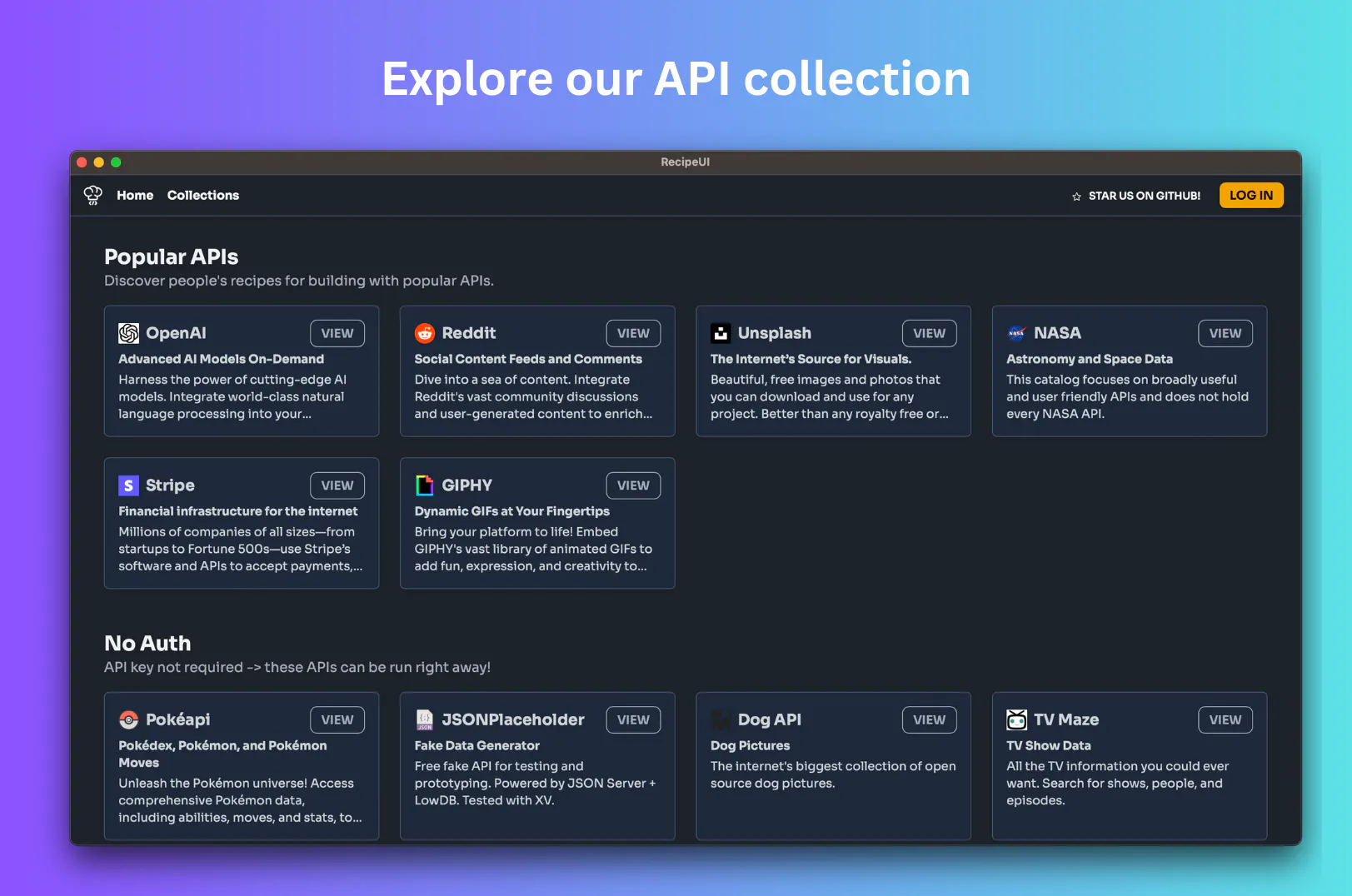 RecipeUI gallery image