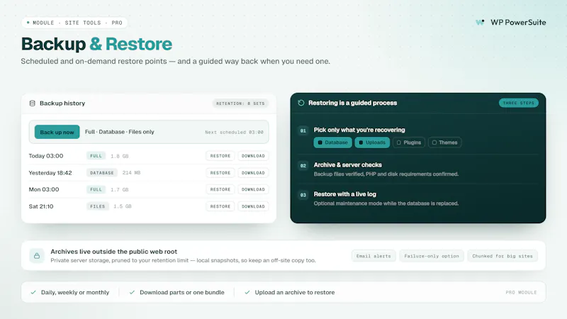 WP PowerSuite screenshot 19
