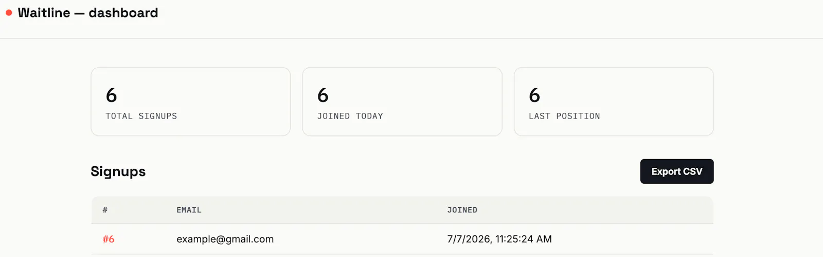 Waitline screenshot 6