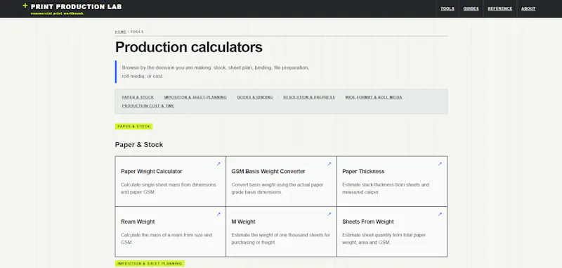 Print Production Lab screenshot 2