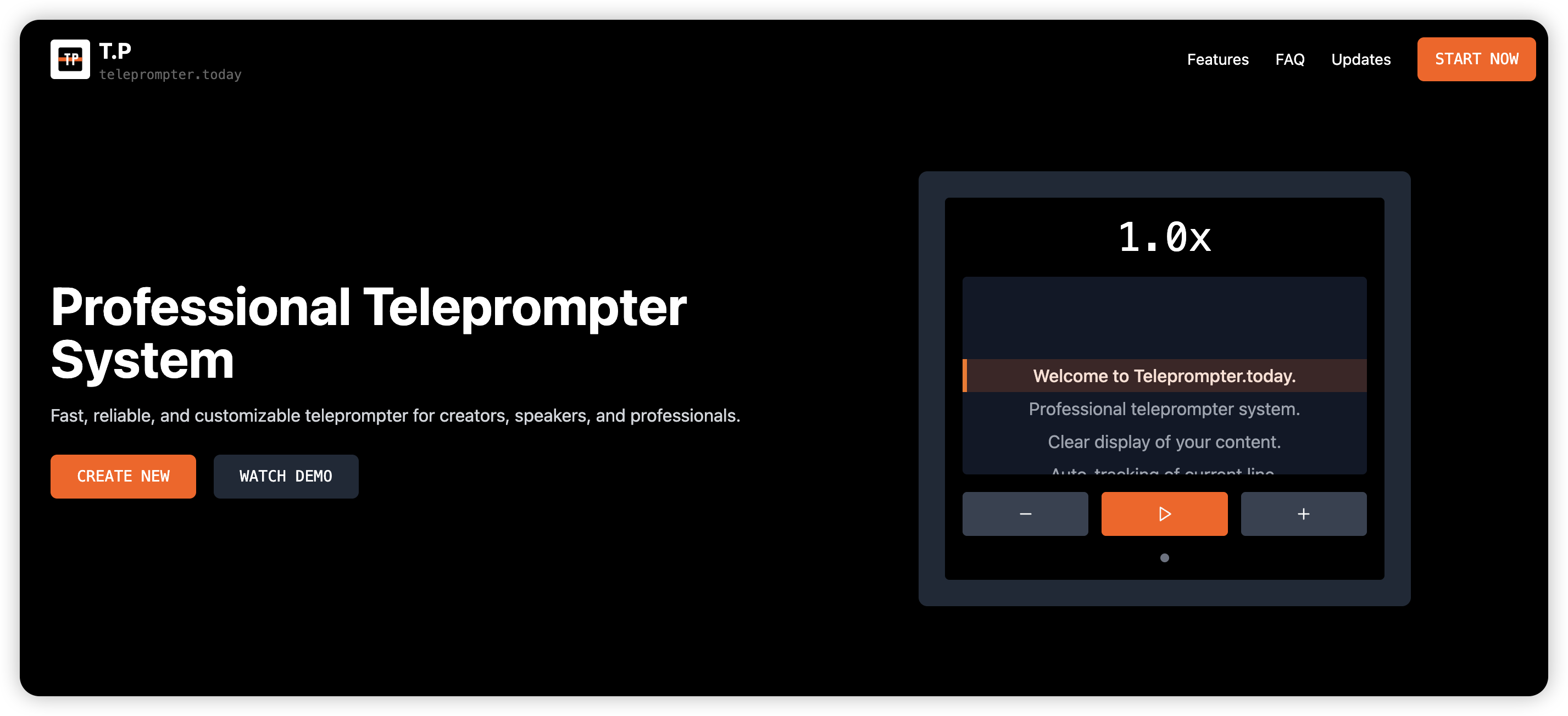 Teleprompter.today media 1