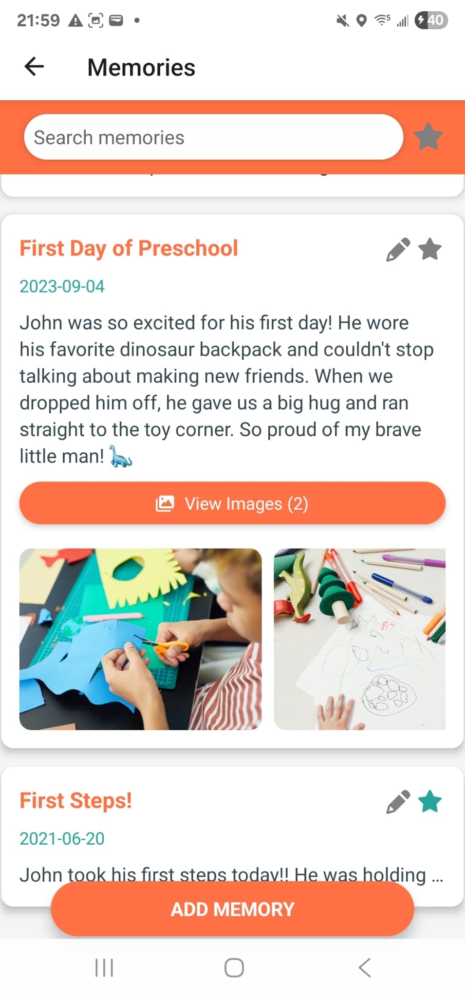 Memorease - Screenshot 4 showing product features and functionality