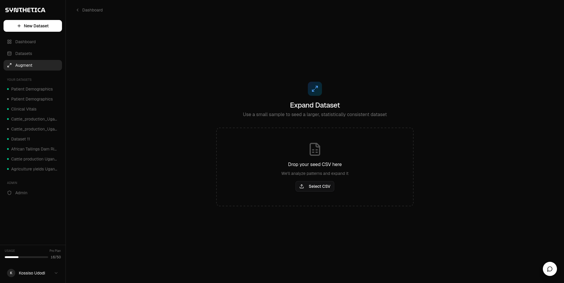 Synthetica - Screenshot 4 showing product features and functionality