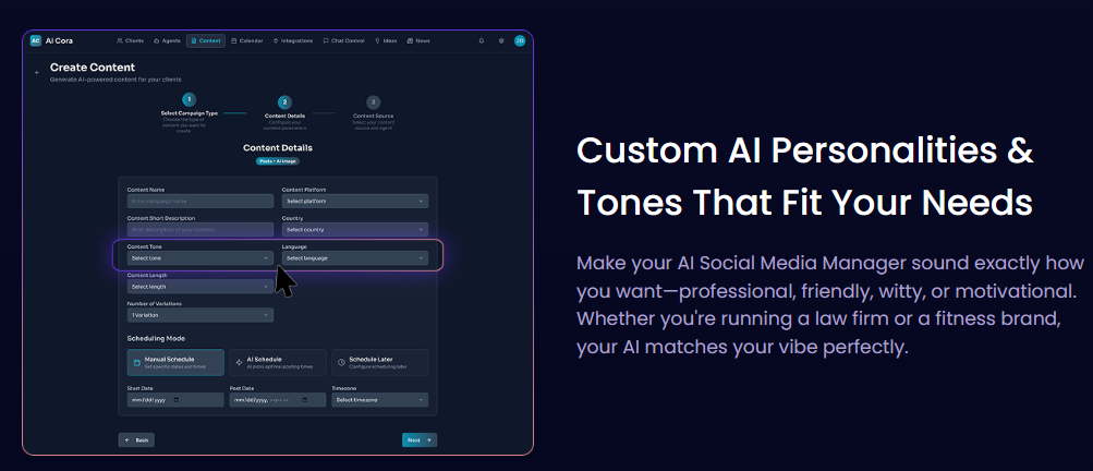 AI Cora gallery image