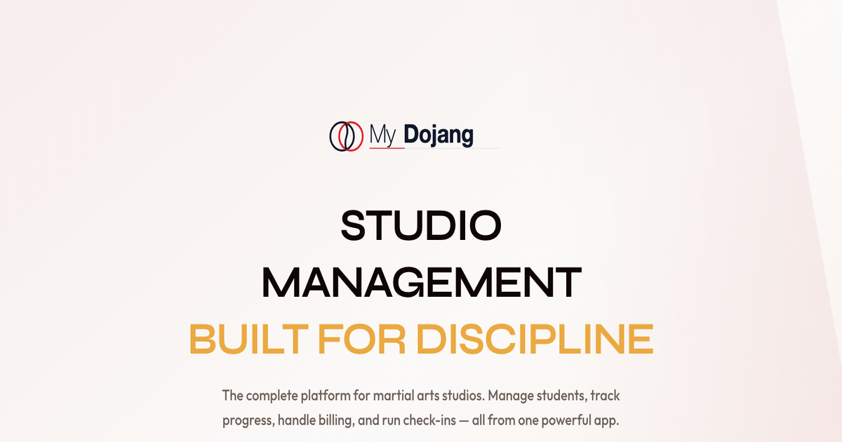 MyDojang - Martial Arts Management gallery image