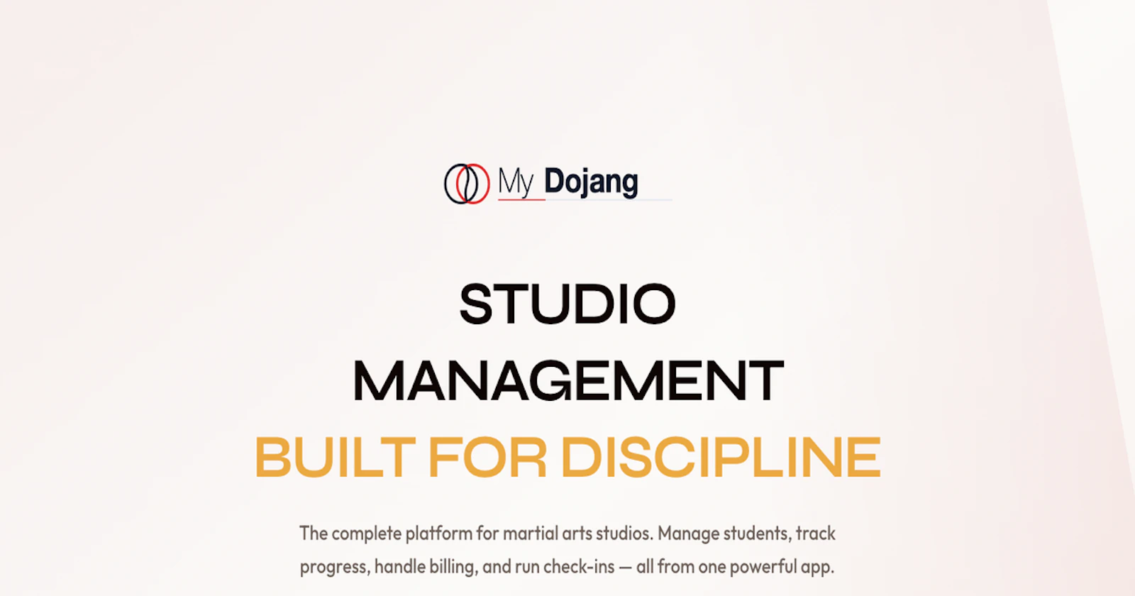 MyDojang - Martial Arts Management screenshot 1