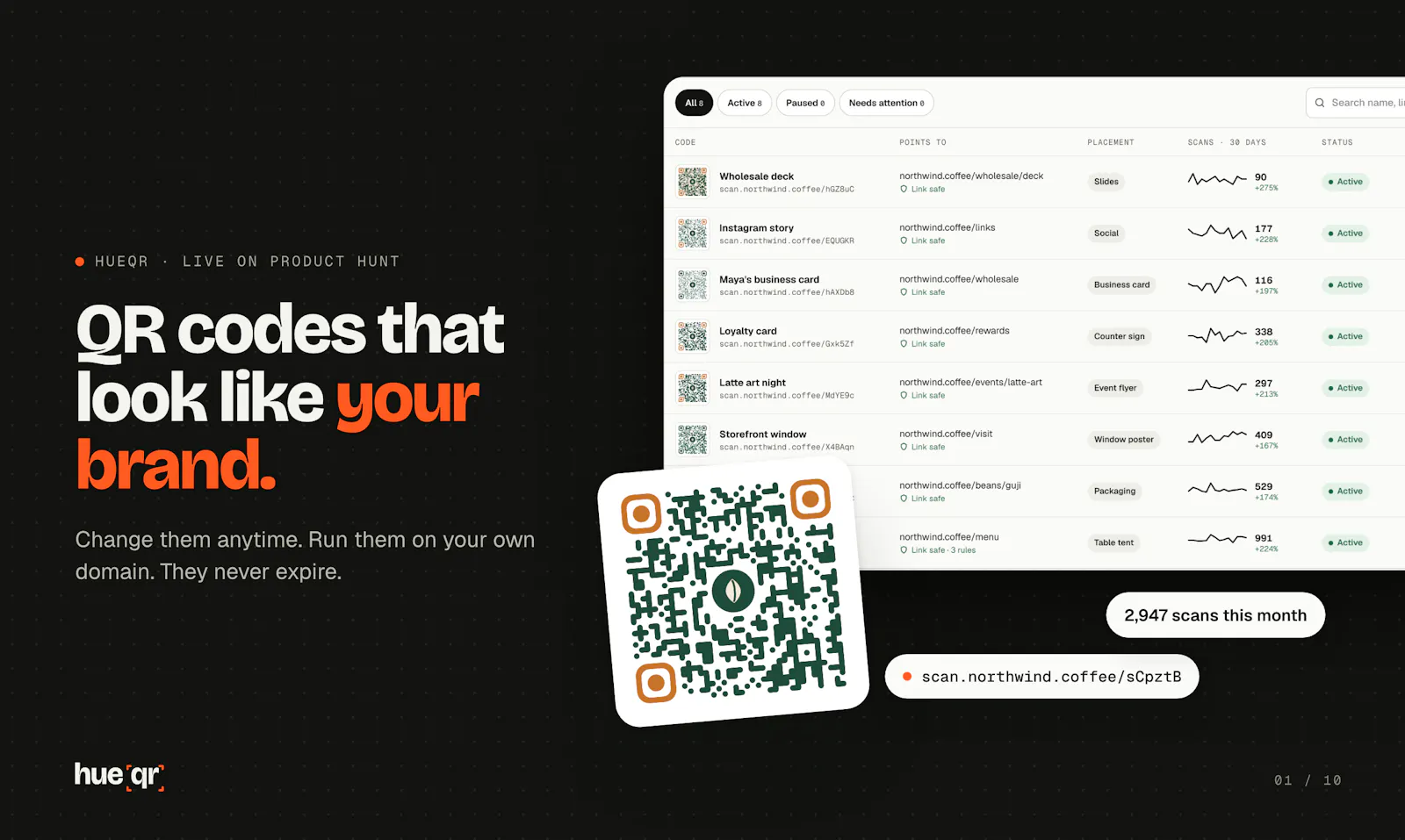 HueQR screenshot 2