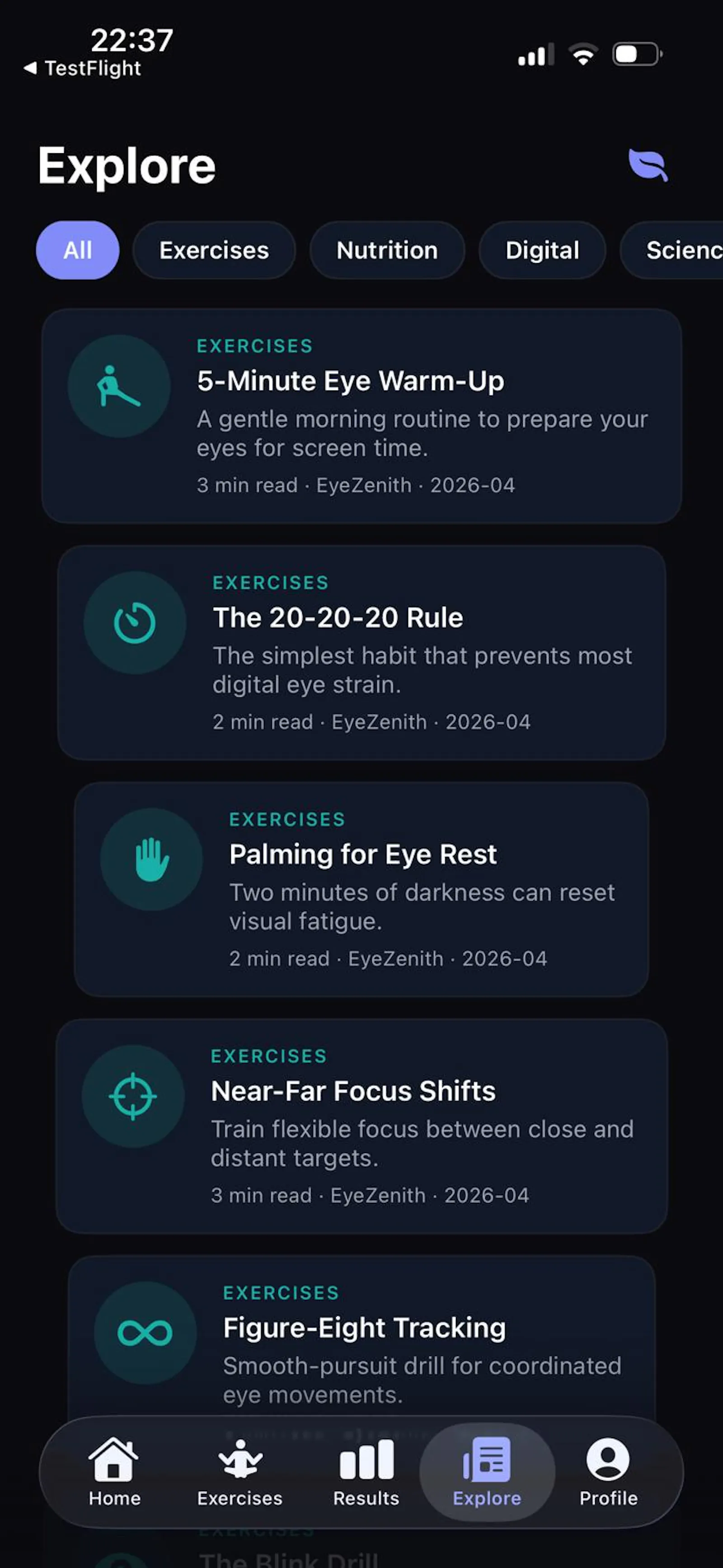 EyeZenith screenshot 6