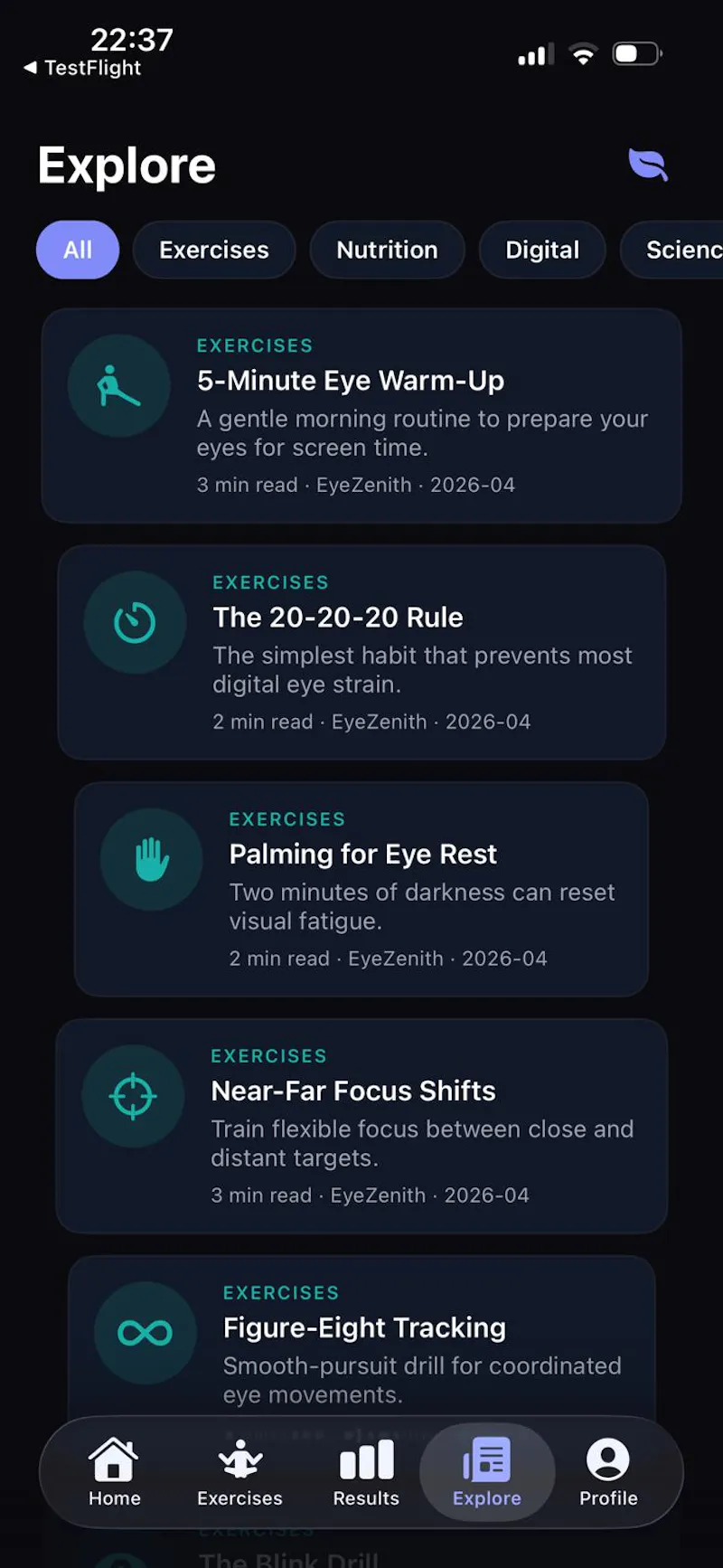 EyeZenith screenshot 6