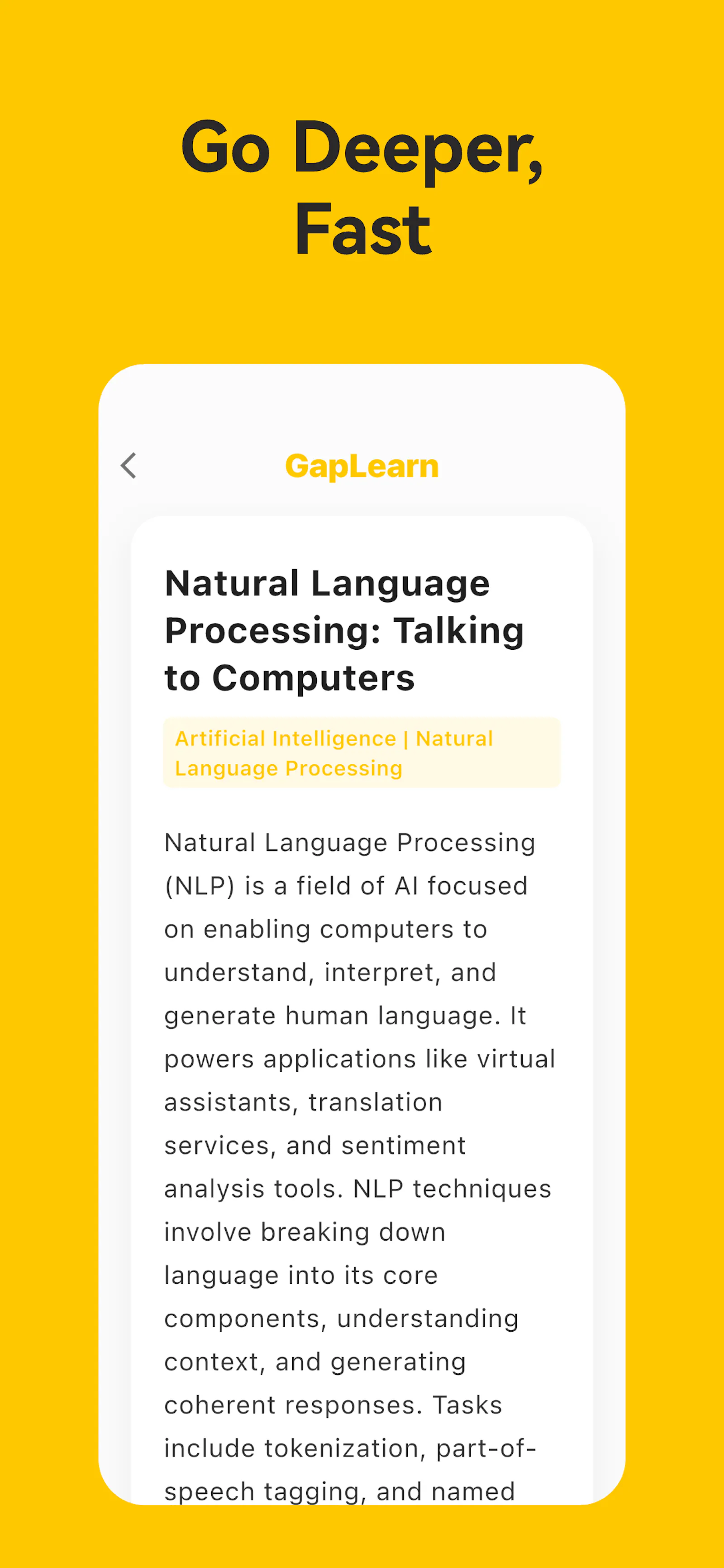 GapLearn: AI Daily Knowledge screenshot 3