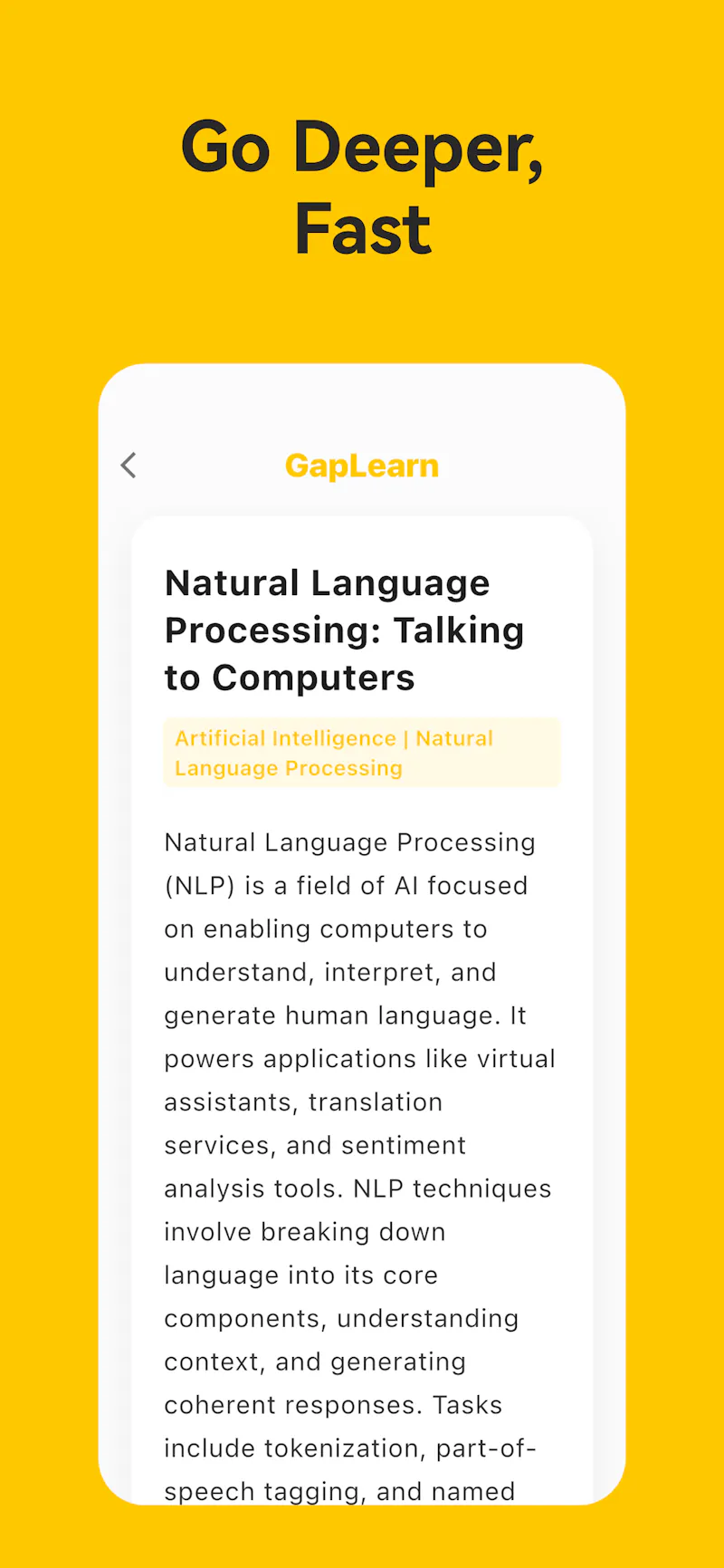GapLearn: AI Daily Knowledge screenshot 3