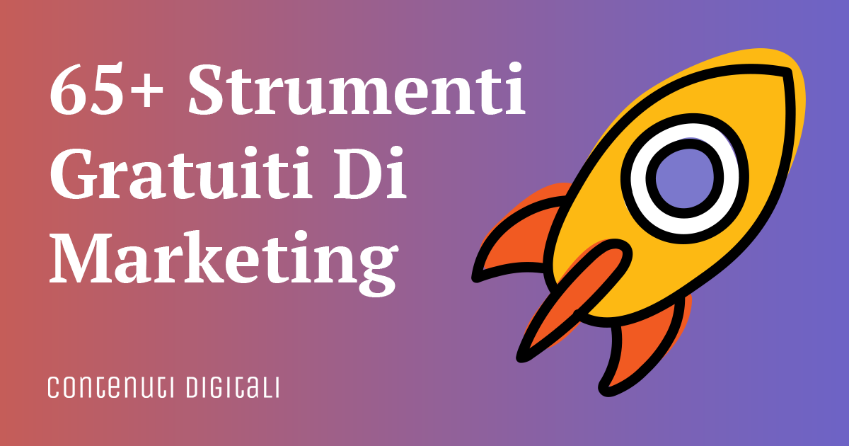 65 Free Marketing Tools (in Italian) gallery image
