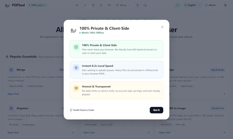 PDFSeal screenshot 5