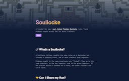 Soullocke Tracker media 2