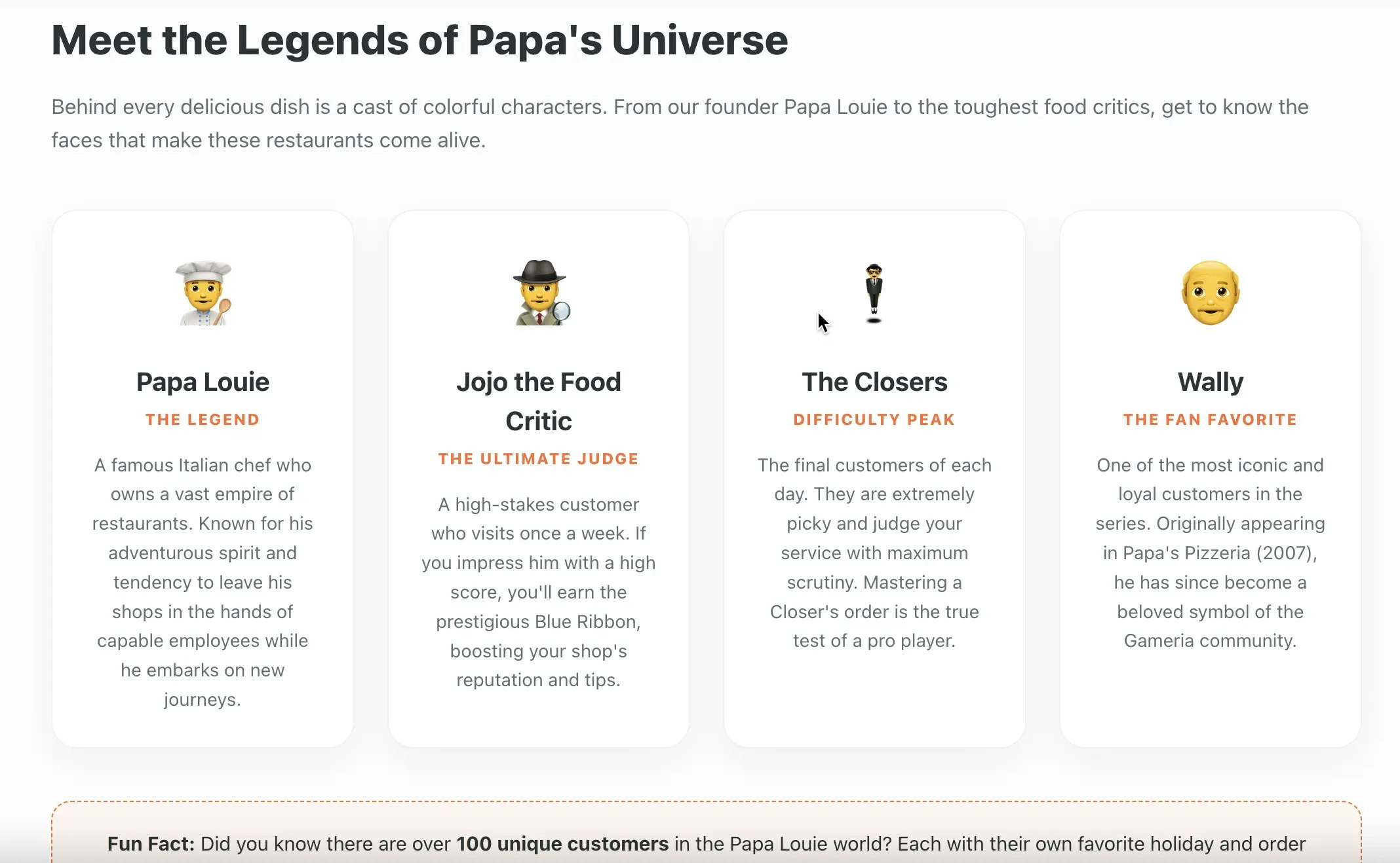 Papa's Arcade - Screenshot 5 showing product features and functionality