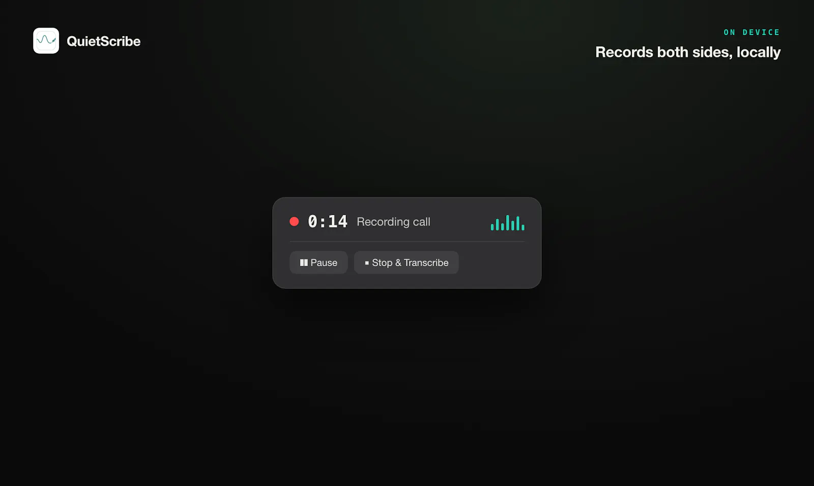 QuietScribe screenshot 3