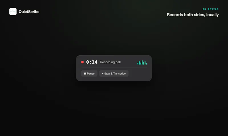 QuietScribe screenshot 3