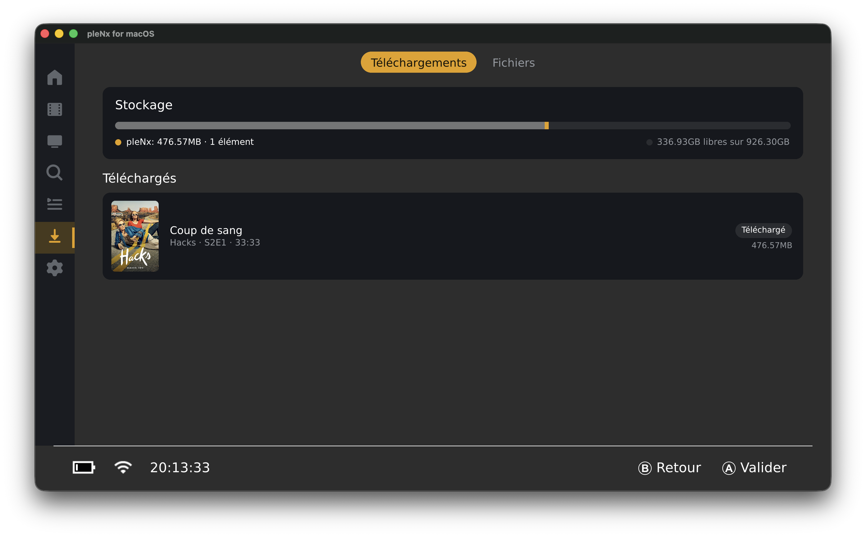 pleNx — Plex client for Nintendo Switch gallery image