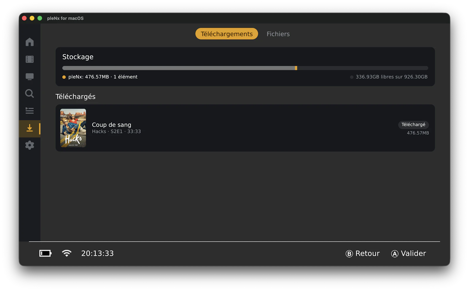 pleNx — Plex client for Nintendo Switch screenshot 5