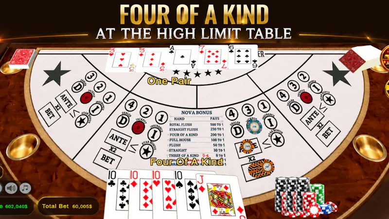 Nova Poker screenshot 1