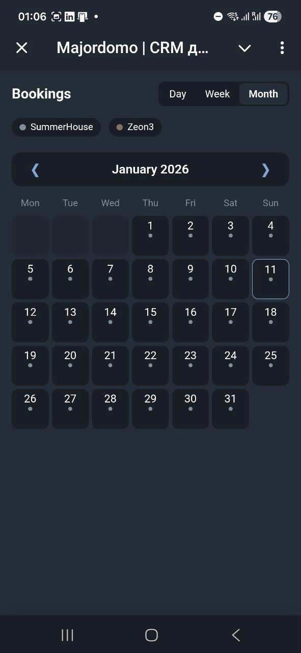 Majordomo - Screenshot 3 showing product features and functionality