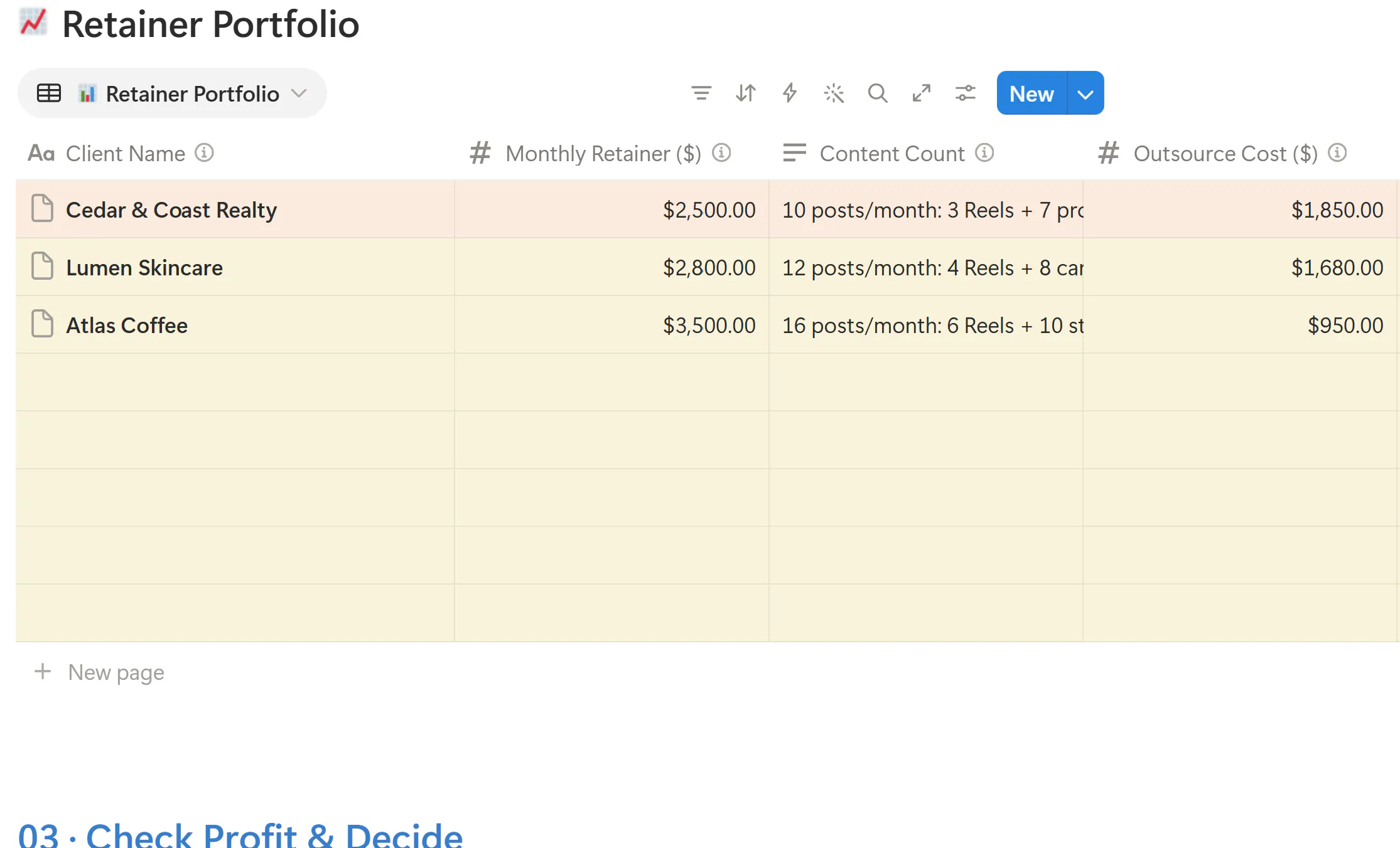Social Media Retainer Profit Hub gallery image