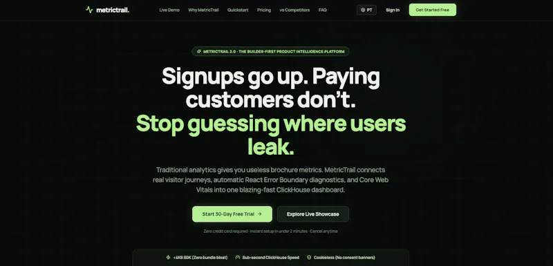 MetricTrail screenshot 3