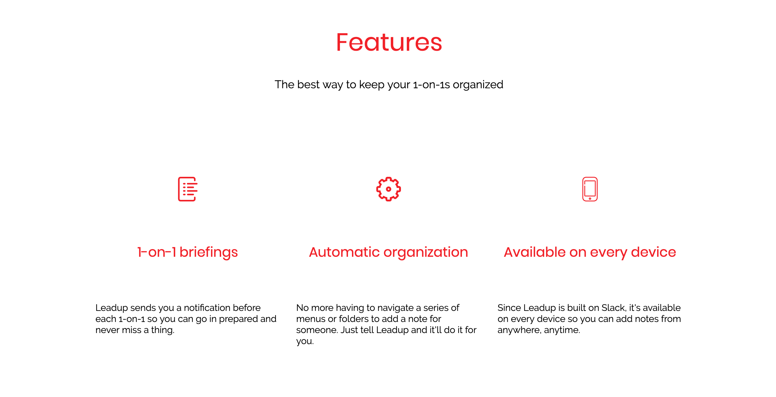 Leadup gallery image